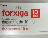 Opakowanie leku Forxiga 10 mg, zawierające 30 tabletek z dapaglifloziną. Szukasz forxiga zamiennik?