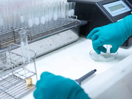 Badanie próbek kału w laboratorium, wykrywanie krwi utajonej w kale, kod ICD-10.