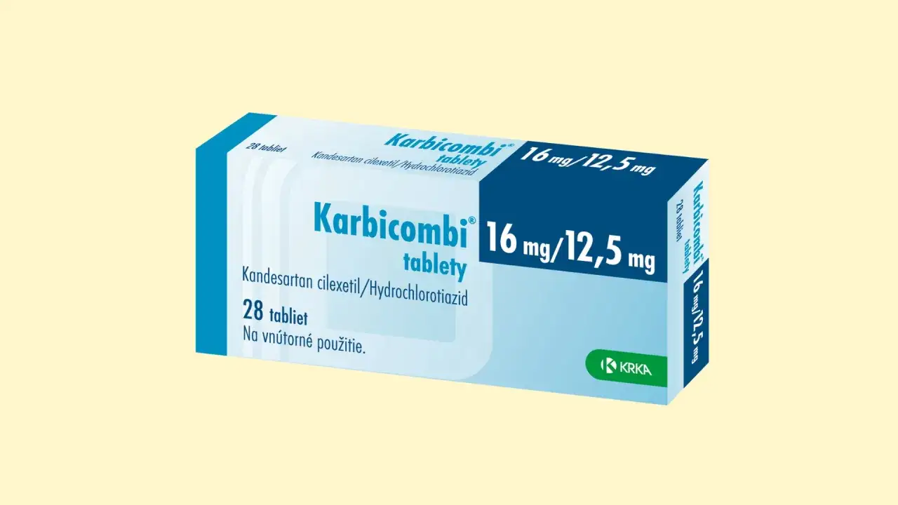 Opakowanie leku Karbicombi 16 mg/12,5 mg, zawierające 28 tabletek. Szukasz zamienników?